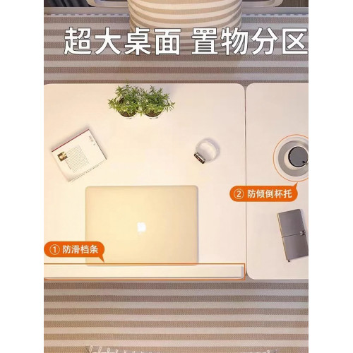 日本BASJ可升降床上小桌子電腦支架懶人床上桌寫字桌看書神器學習