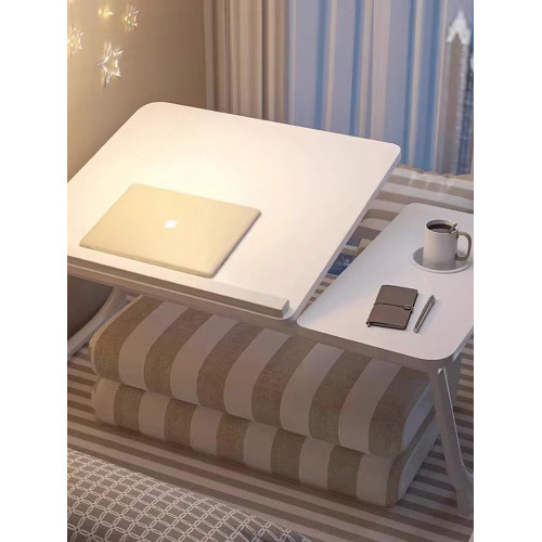 日本BASJ可升降床上小桌子電腦支架懶人床上桌寫字桌看書神器學習