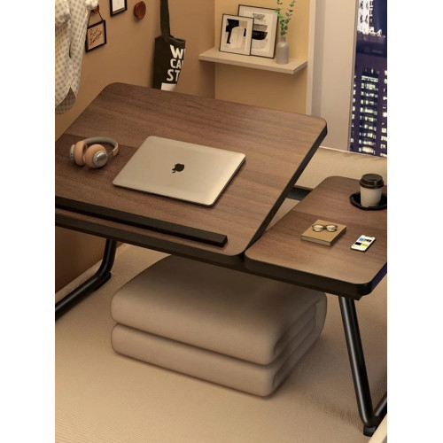 日本BASJ可升降床上小桌子電腦支架懶人床上桌寫字桌看書神器學習
