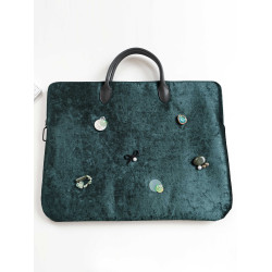 筆電手提電腦包女14寸16高顔值15小衆高級適用聯想蘋果華爲matebook戴爾公文包高級感macbookpro