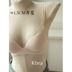Kbra法式蕾絲內衣女細肩帶小胸聚攏女士胸罩無痕上托無鋼圈文胸