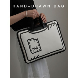 少年派2林妙妙趙今麥同款macbook手提筆記型電腦包14寸女pro15air