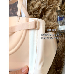 無肩帶內衣女防滑小胸聚攏顯大抹胸上薄下厚無痕無鋼圈隱形文胸罩