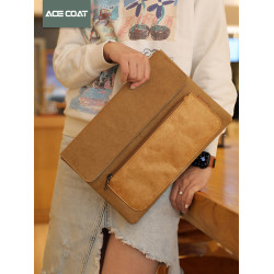 ACECOAT/異思納筆記型電腦包保護套內膽包適用蘋果聯想華爲13/14/15/16英寸平板收納包