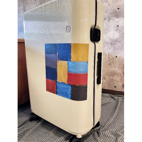 Imi Knoebel藝術家超大張旅行箱行李箱貼防水個性無痕可移無痕貼 Imi Knoebel藝術家超大張旅行箱行李箱貼防水個性無痕可移無痕貼