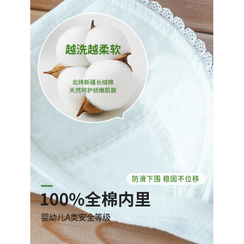 發育期少女文胸純棉無鋼圈內衣女學生高中薄款無海綿三階段內衣