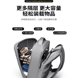 適用於聯想拯救者y7000p電腦包防摔全氣囊男Y9000P遊戯筆電雙肩後後背包防水防震16英寸r9000p書包可放鍵盤