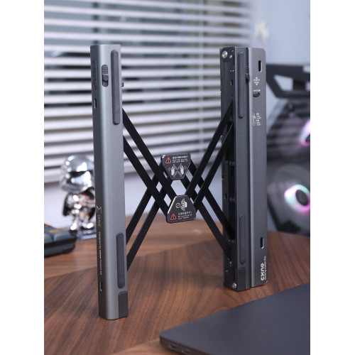 CXNO筆電支架拓展隖適用Macbook電腦可拆卸可攜式折曡散熱底座 CXNO筆電支架拓展隖適用Macbook電腦可拆卸可攜式折曡散熱底座