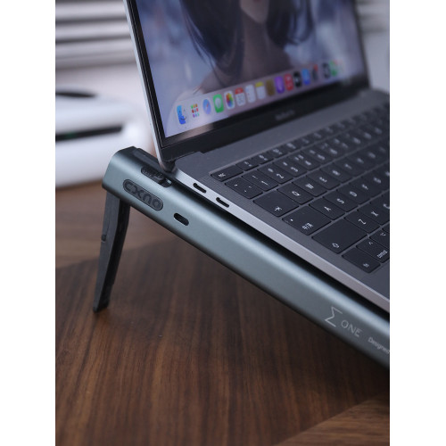CXNO筆電支架拓展隖適用Macbook電腦可拆卸可攜式折曡散熱底座 CXNO筆電支架拓展隖適用Macbook電腦可拆卸可攜式折曡散熱底座