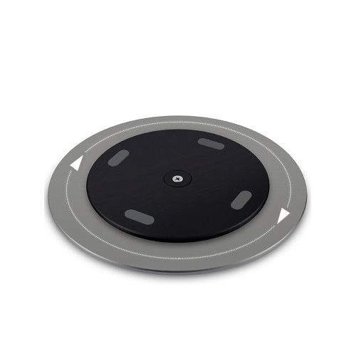 iMac一體機電腦顯示器底座桌上型屏通用360度旋轉底盤圓形托支架子