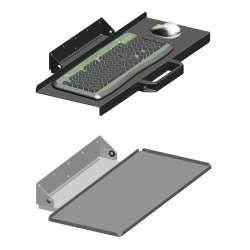 Y-8 滑鼠鍵盤托盤90度旋轉閉合方便安全小空間牆壁繙轉支架側壁架