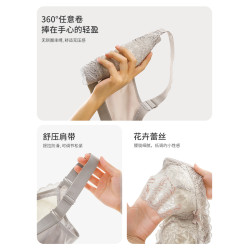 愛戴全罩杯內衣胸大顯小薄款收副乳防下垂無鋼圈美背大碼文胸罩女