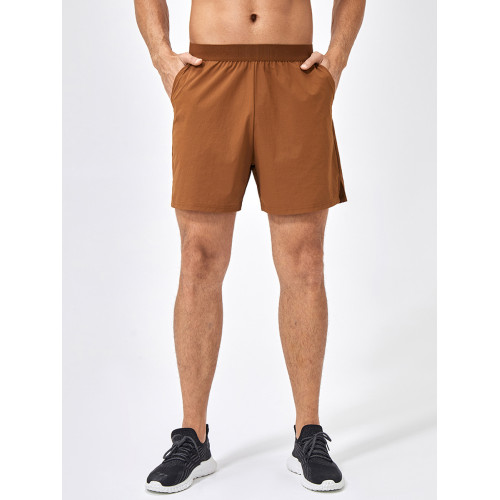 lulu同款男士夏季健身錦綸透氣速乾跑步訓練褲寬鬆運動休閒短褲