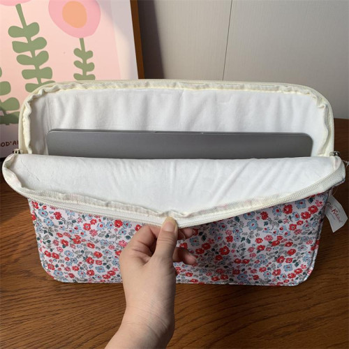 英國經典小碎花 2024新款內膽包13.6寸14寸15寸電腦包筆電包防摔防刮防水