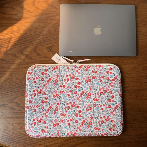 英國經典小碎花 2024新款內膽包13.6寸14寸15寸電腦包筆電包防摔防刮防水