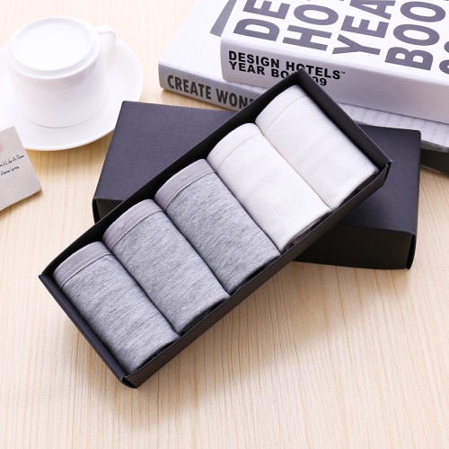 內褲女純棉檔100%全棉質面料抗菌中腰透氣黑白灰色少女學生三角褲