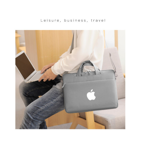 適用蘋果MacBook Pro14 Air13.3筆記型電腦包M1手提包Air15單肩包