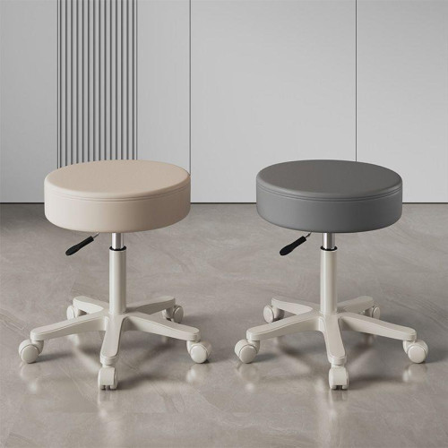 拉車套罩美容院理髮店專用凳子美髮美甲化妝師大工凳滑輪家用椅子