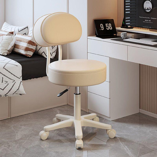 拉車套罩美容院理髮店專用凳子美髮美甲化妝師大工凳滑輪家用椅子