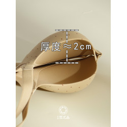 中厚2CM印花波點小胸聚攏內衣女軟支撐上托無鋼圈收副乳無痕文胸