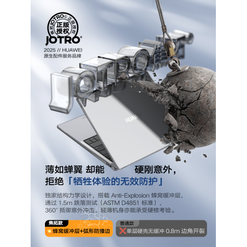 適用華爲MateBook14保護殼xpro微絨gt14電腦25新款pro鴻矇筆電透明D16無感16s超薄D14s防摔13S全包保護套