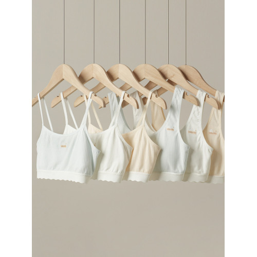 50支零碳莫代爾 少女背心 細肩帶吊帶 一階段二階段 發育期學生