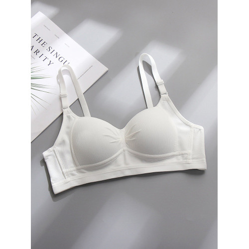 少女內衣女初中生高中生大學生小胸聚擾防下垂夏季薄款無鋼圈文胸