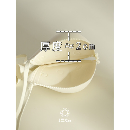 中厚2CM前釦交叉美背內衣小胸聚攏無鋼圈無痕細肩帶文胸女胸罩夏