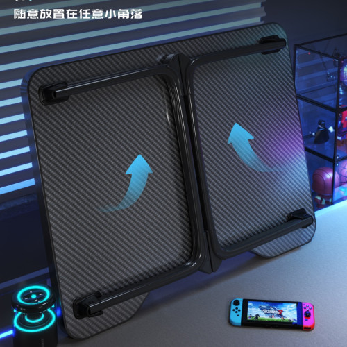 瑞典宜氏家具可折疊升降桌子床上電腦桌電競風碳纖維筆記型電腦桌