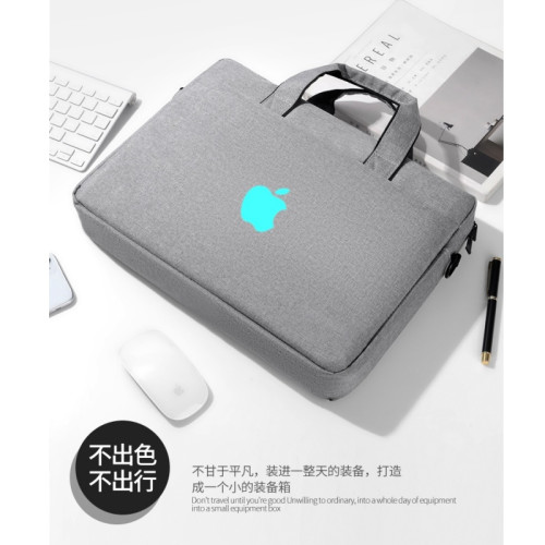 適用蘋果Apple MacBook電腦包Air14英寸Pro 14/16筆電單肩包13.3/15.4寸防水手提袋M1 M2大容量斜後後背包16寸