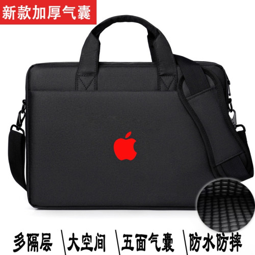 適用蘋果Apple MacBook電腦包Air14英寸Pro 14/16筆電單肩包13.3/15.4寸防水手提袋M1 M2大容量斜後後背包16寸
