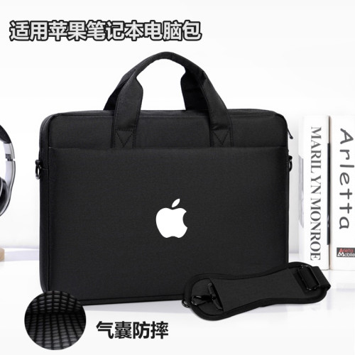 適用蘋果Apple MacBook電腦包Air14英寸Pro 14/16筆電單肩包13.3/15.4寸防水手提袋M1 M2大容量斜後後背包16寸