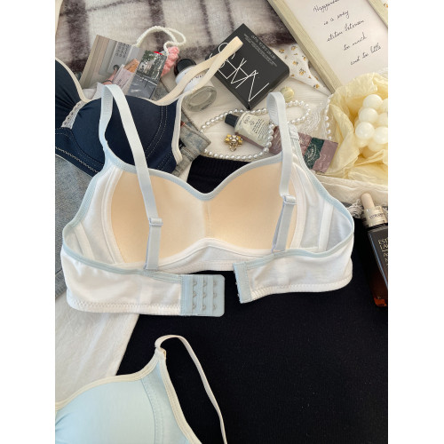 日系簡約學生內衣女小胸聚攏薄款無鋼圈2026春夏新款高中生文胸罩