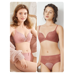 【舒挺杯】安莉芳官方奧萊安朵中厚小胸聚攏收副乳內衣無鋼圈內衣