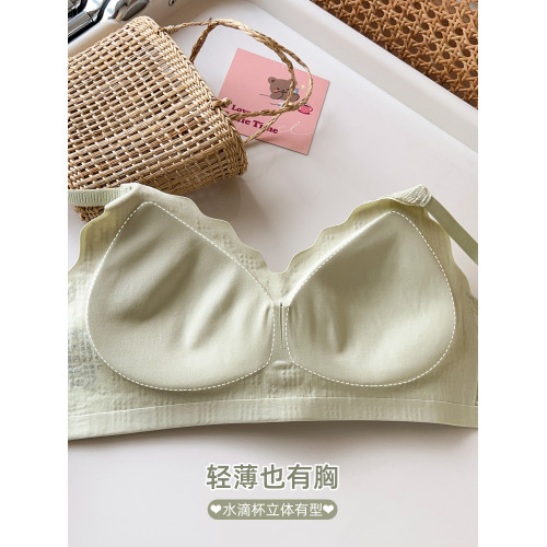 六隻兔子內衣女大碼聚攏無鋼圈胸罩輕薄軟支撐收副乳防下垂文胸女