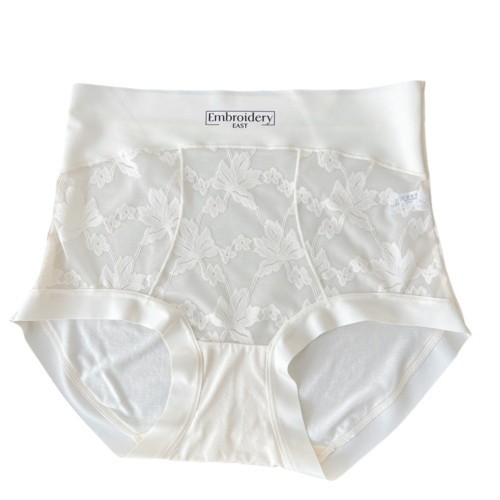 高顔值收腹柔軟莫代爾內褲女高腰呵護包臀親膚透氣內襠少女三角褲