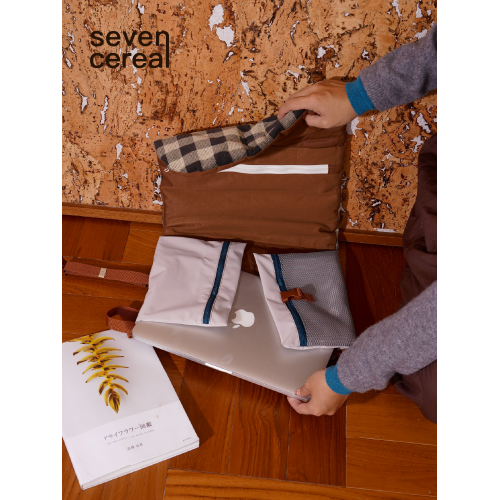 七穀｜hug電腦包女筆記型電腦手提包14寸可攜式通勤大容量高級感