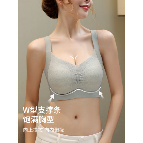 都市麗人大碼提拉內衣女聚攏防下垂收副乳大胸顯小薄款全罩杯文胸