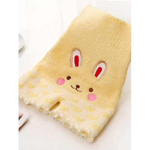 日本進口保暖護腰腹高腰短褲女士暖宮暖胃珊瑚絨毛毛褲3分打底褲