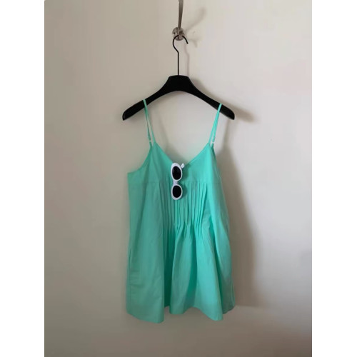 牛X貨 巨炸裂！今年流行爆款歐貨薄荷曼波風綠色背心吊帶女夏季