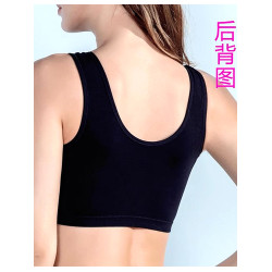 日本睡眠胸圍無鋼圈無海綿內衣收副乳聚攏調整型超薄運動文胸純棉