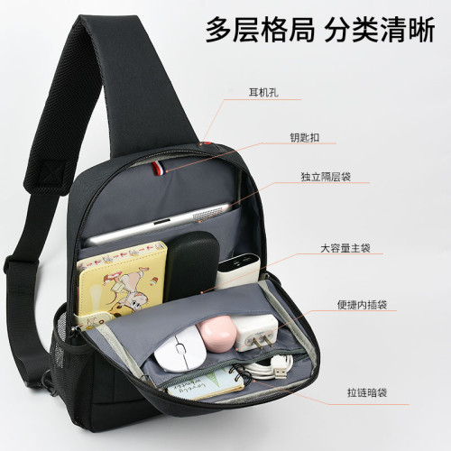 聖唯佳13寸iPad平板電腦斜後後背包大容量收納14寸內膽筆電包男女外出通勤攜帶平板包適用蘋果ipadmatepad11.5s