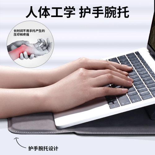 日本進口筆記型電腦內膽包適用M3蘋果macbookair13.3華爲matebook14寸聯想13保護套15小新M2支架收納包pro16