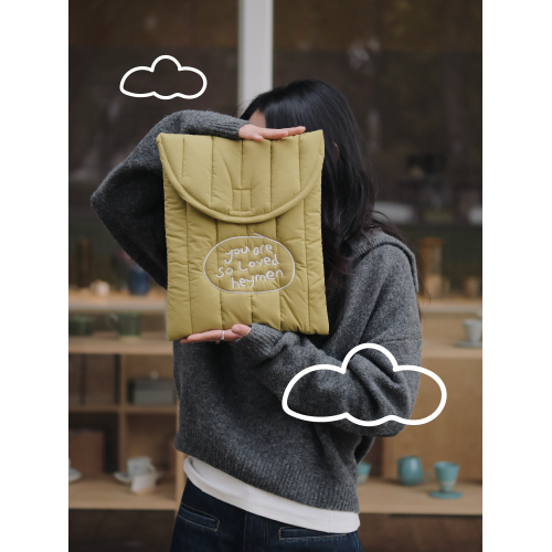 Heymen黑門 軟乎乎 原創設計小雲朵充棉筆記型電腦內膽包13寸15寸 Heymen黑門 軟乎乎 原創設計小雲朵充棉筆記型電腦內膽包13寸15寸