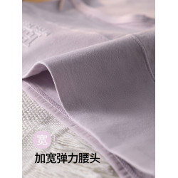 高腰內褲女士純棉抑菌襠加長內襠大碼2025新款包臀三角短褲少女