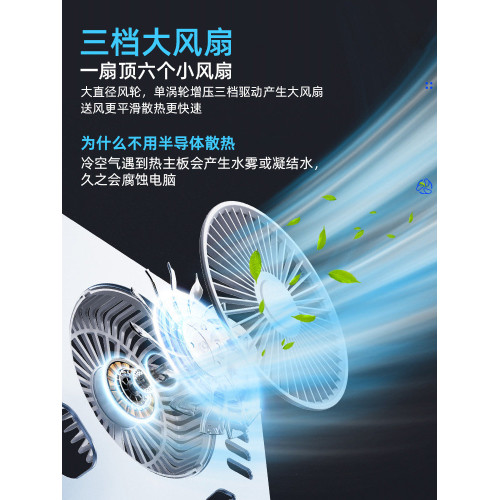 鋁合金筆電散熱支架桌面可旋轉可折曡電腦散熱器底座風冷式降溫 鋁合金筆電散熱支架桌面可旋轉可折曡電腦散熱器底座風冷式降溫