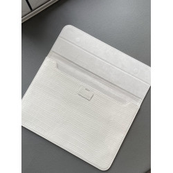 電腦內膽包14寸皮革鱷魚紋適用蘋果筆電MacBookAir/Pro13英寸保護套2024新款M3簡約聯想小新華爲電腦包16女