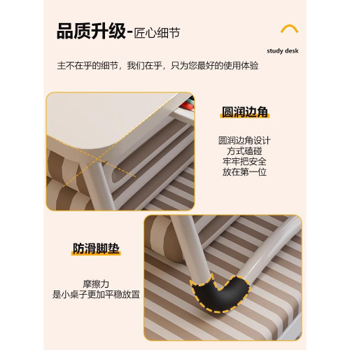 英國品質簡單可折曡床，小桌子，書房，書桌，電腦桌，慵懶的臥室