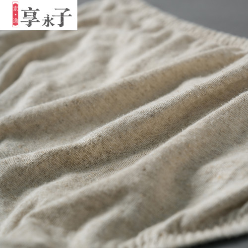 享永子【原生質樸】24支原生漢麻三角內褲女透氣清爽