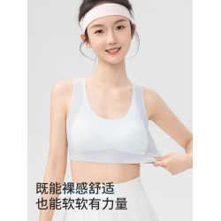 貓人少女內衣學生初中發育期青少年女生青春期運動背心高中生文胸